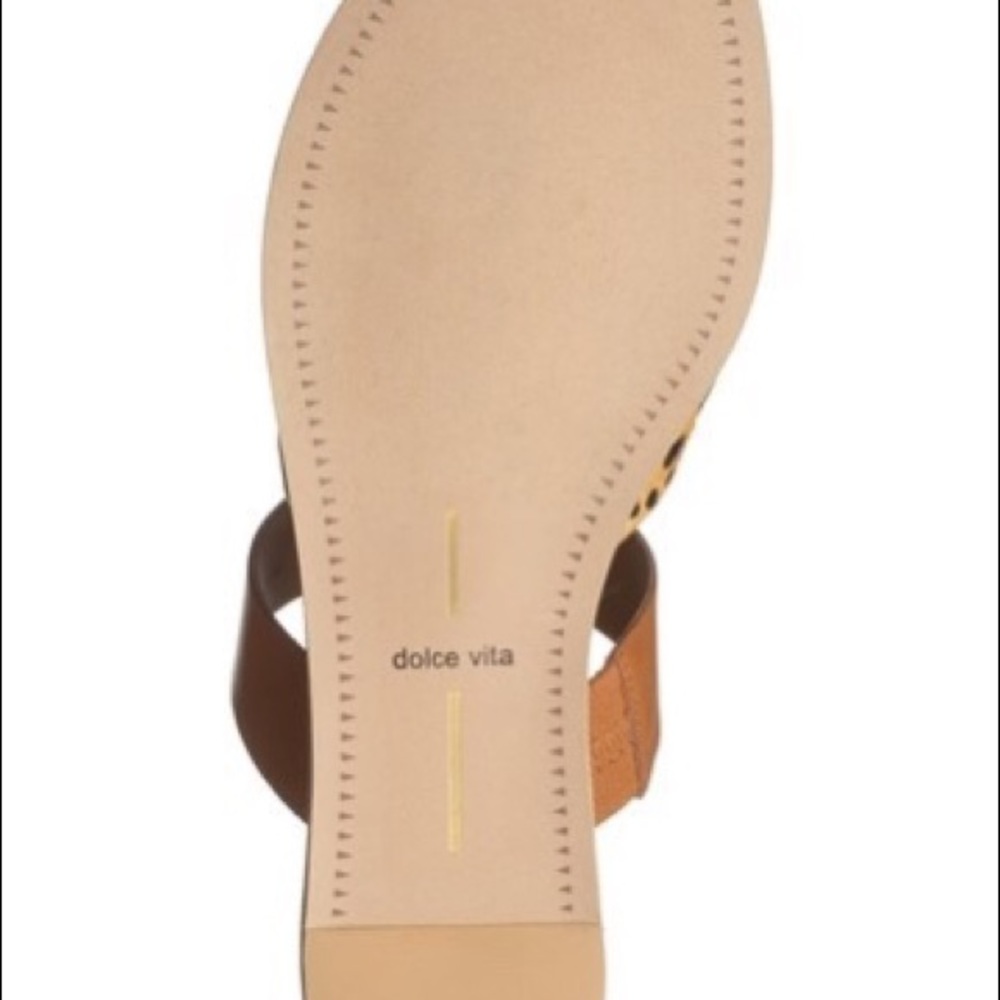 Dolce Vita leopard Percy Sandal - Picture 4 of 7